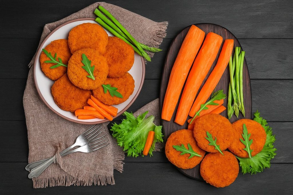 طرز تهیه کوکو هویج بدون سیب زمینی برای ۴ نفر